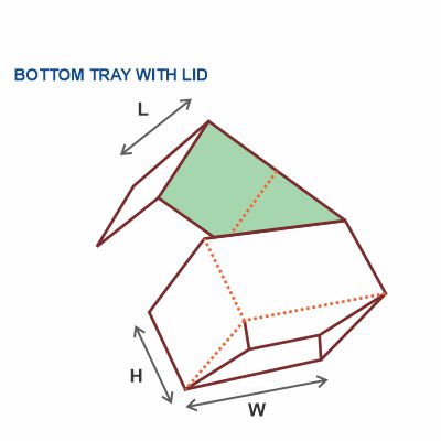 Bottom Tray With Lid Style