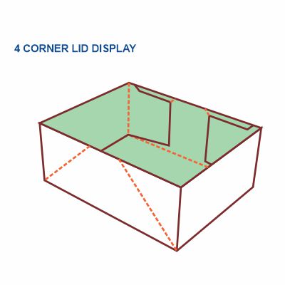 4 Corner Lid Box Style