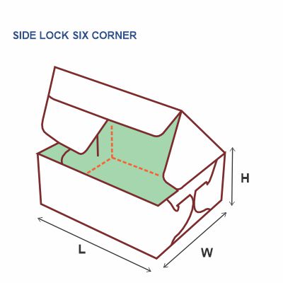 Side Lock Six Corner Style