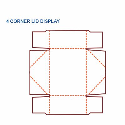 4 Corner Lid Box Style