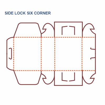 Side Lock Six Corner Style