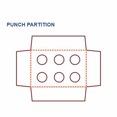 Punch Partition Box Style