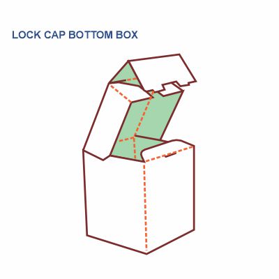 Lock Cap Bottom Box Style