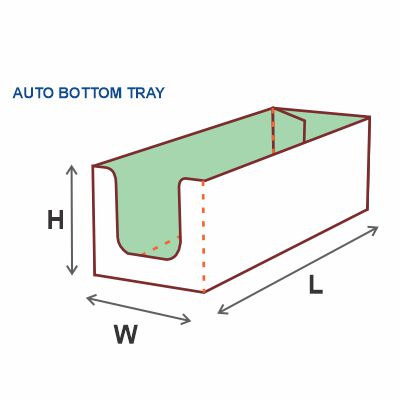 Auto Bottom Tray Style
