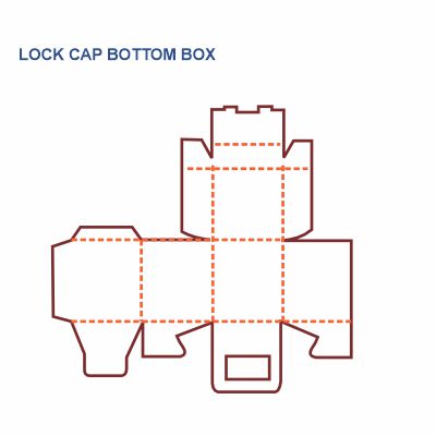 Lock Cap Bottom Box Style