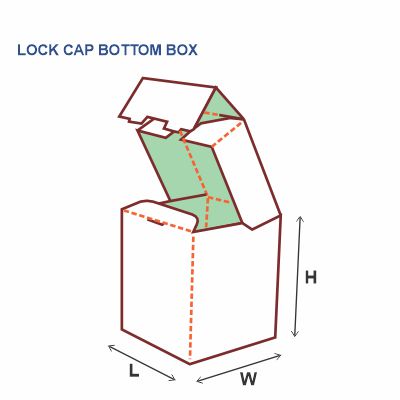 Lock Cap Bottom Box Style