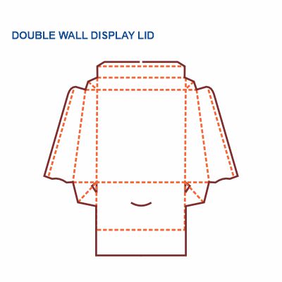 Double Wall Display Lid