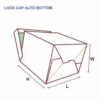 Lock Cap Auto Bottom Style
