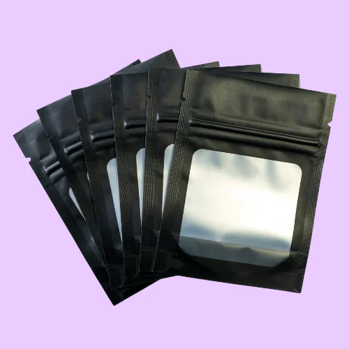 Black Packaging Bags