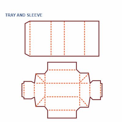 Tray and Sleeve Box Style