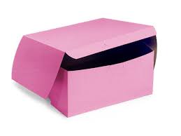Pink Bakery Boxes