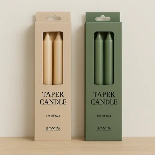 Custom Taper Candle Boxes