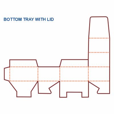 Bottom Tray With Lid Style