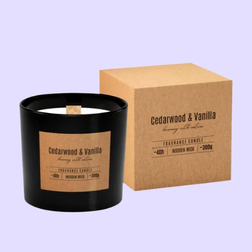 Kraft Candle Boxes Wholesale